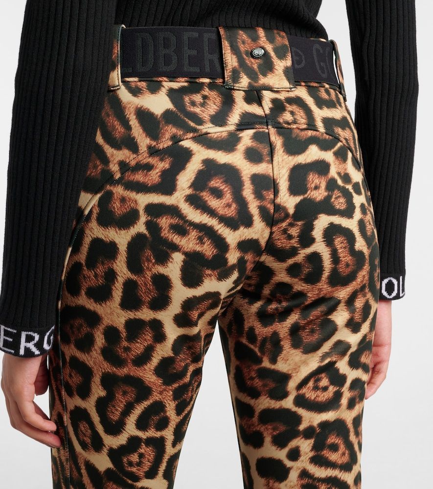 Pantaloni da sci Minou con stampa leopardata - Goldbergh - Modalova