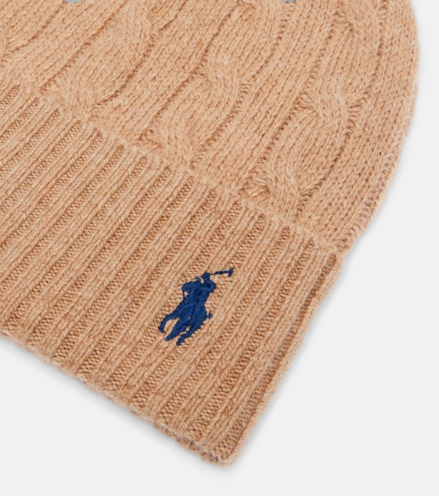 Cable-knit wool and cashmere beanie - Polo Ralph Lauren - Modalova