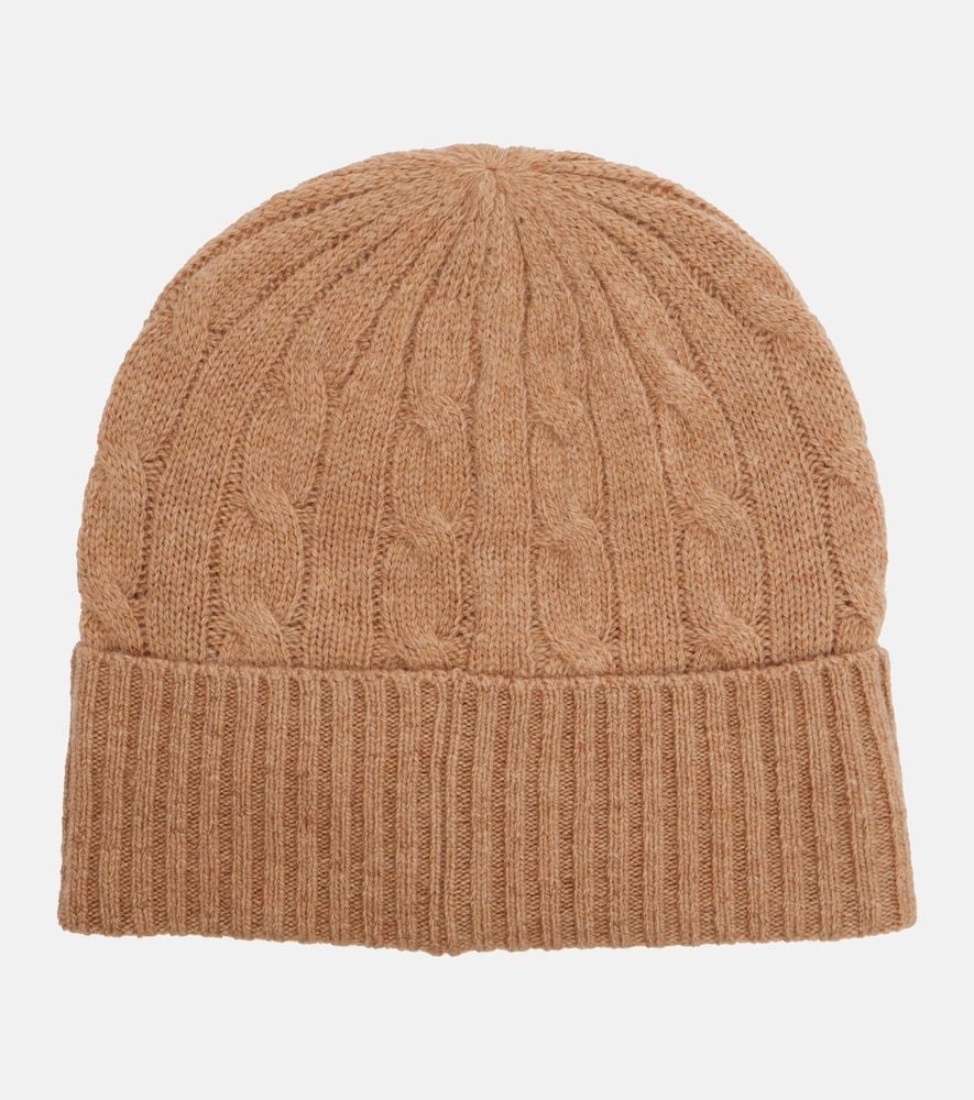 Cable-knit wool and cashmere beanie - Polo Ralph Lauren - Modalova
