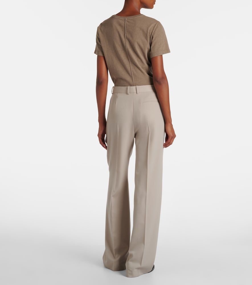 Pantalones anchos Virgil de gabardina de lana - The Row - Modalova