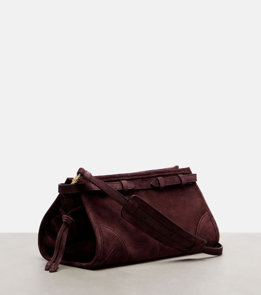 Bolso al hombro Bonnie Small de ante - Prada - Modalova