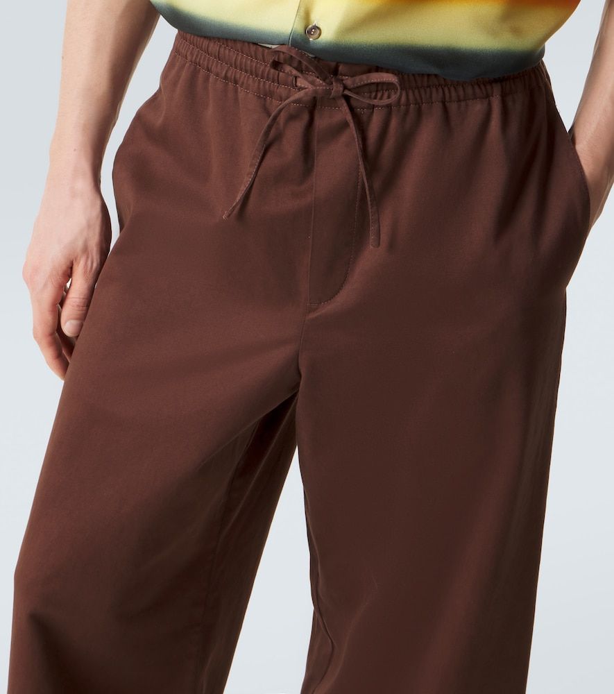 Paula's Ibiza cotton-blend wide-leg pants - Loewe - Modalova
