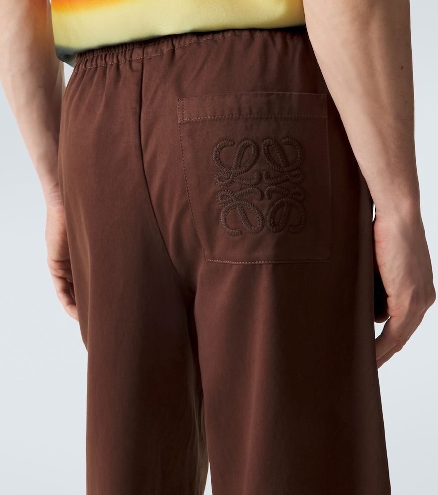 Paula's Ibiza cotton-blend wide-leg pants - Loewe - Modalova