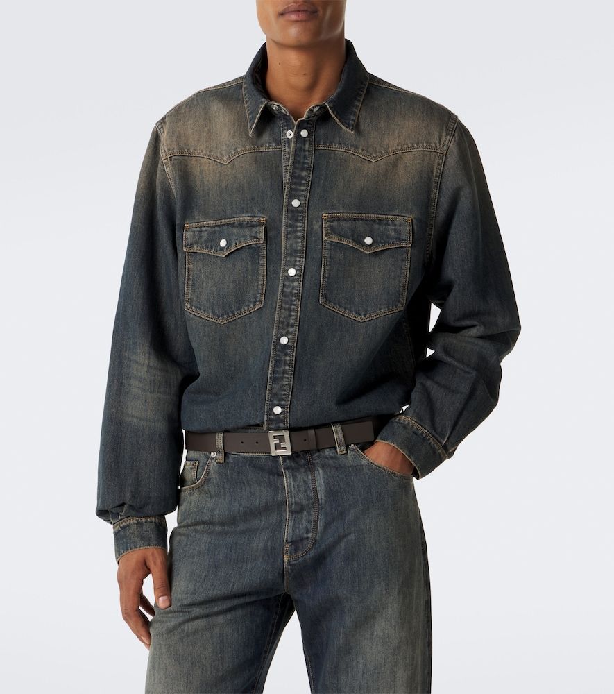 Fendi Camicia di jeans - Fendi - Modalova