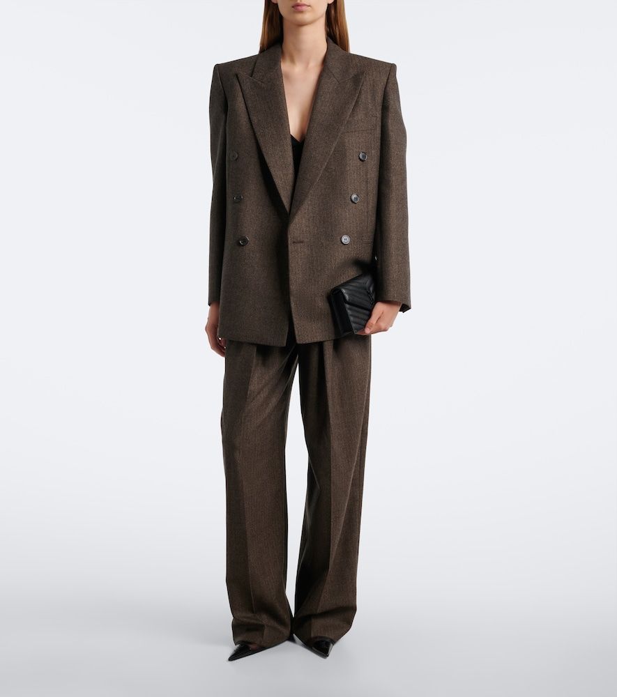 Cassandre Envelope leather wallet on chain - Saint Laurent - Modalova