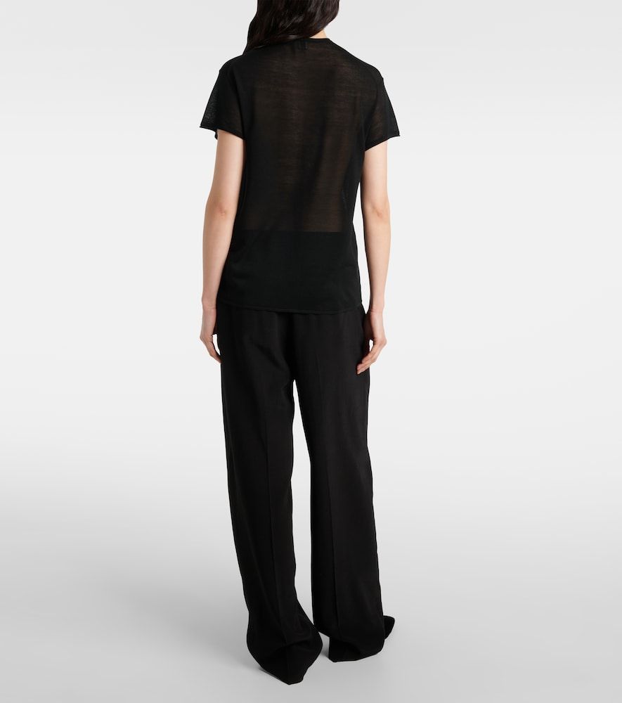 Toteme Camiseta de punto de seda - Toteme - Modalova