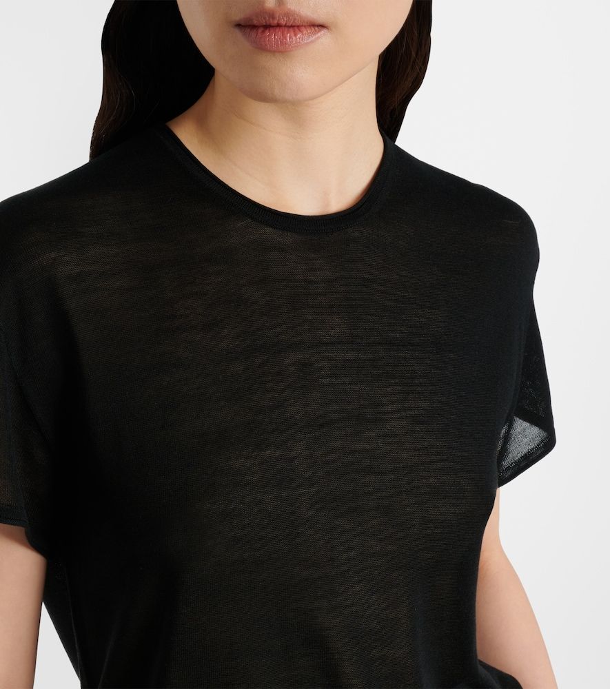 Toteme Camiseta de punto de seda - Toteme - Modalova