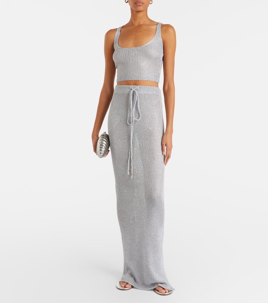 Bananhot Alma sequined maxi skirt - Bananhot - Modalova