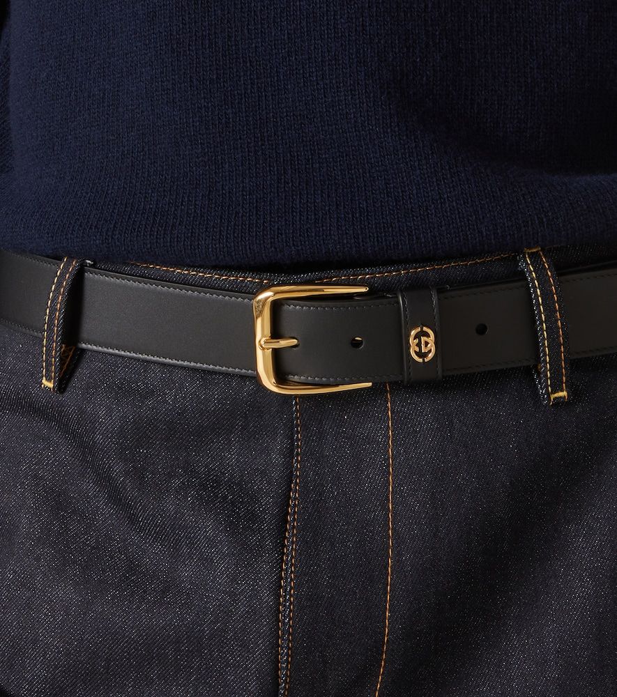 Gürtel Interlocking G aus Leder - Gucci - Modalova