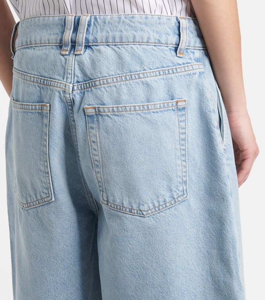 The Trouser Short denim Bermuda shorts - Frame - Modalova
