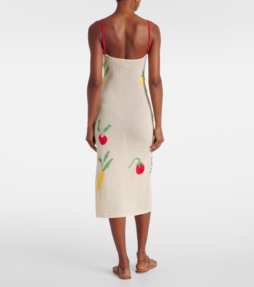 Vestido de playa Adeline en croché de algodón - Staud - Modalova