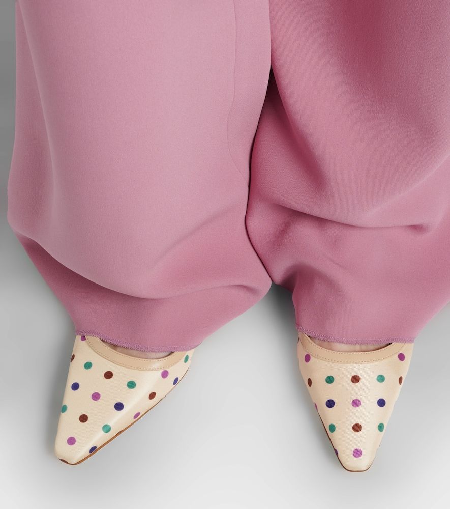 Ballerinas Filotas mit Lederbesatz - Manolo Blahnik - Modalova