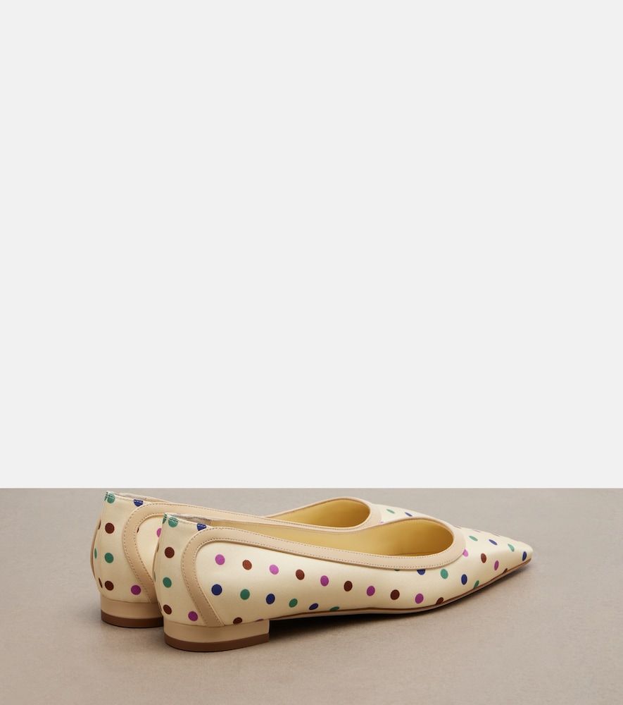 Ballerinas Filotas mit Lederbesatz - Manolo Blahnik - Modalova