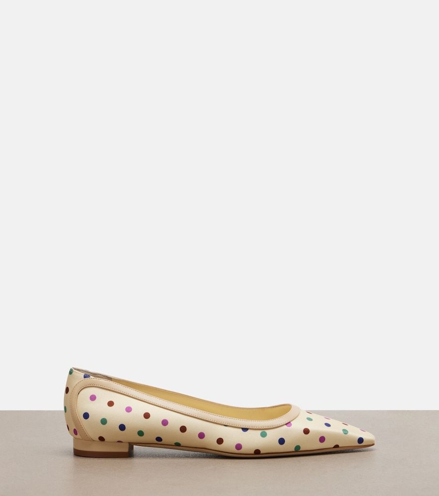 Ballerinas Filotas mit Lederbesatz - Manolo Blahnik - Modalova
