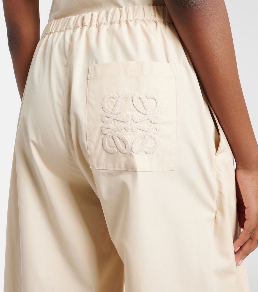 Paula's Ibiza cotton poplin cropped pants - Loewe - Modalova