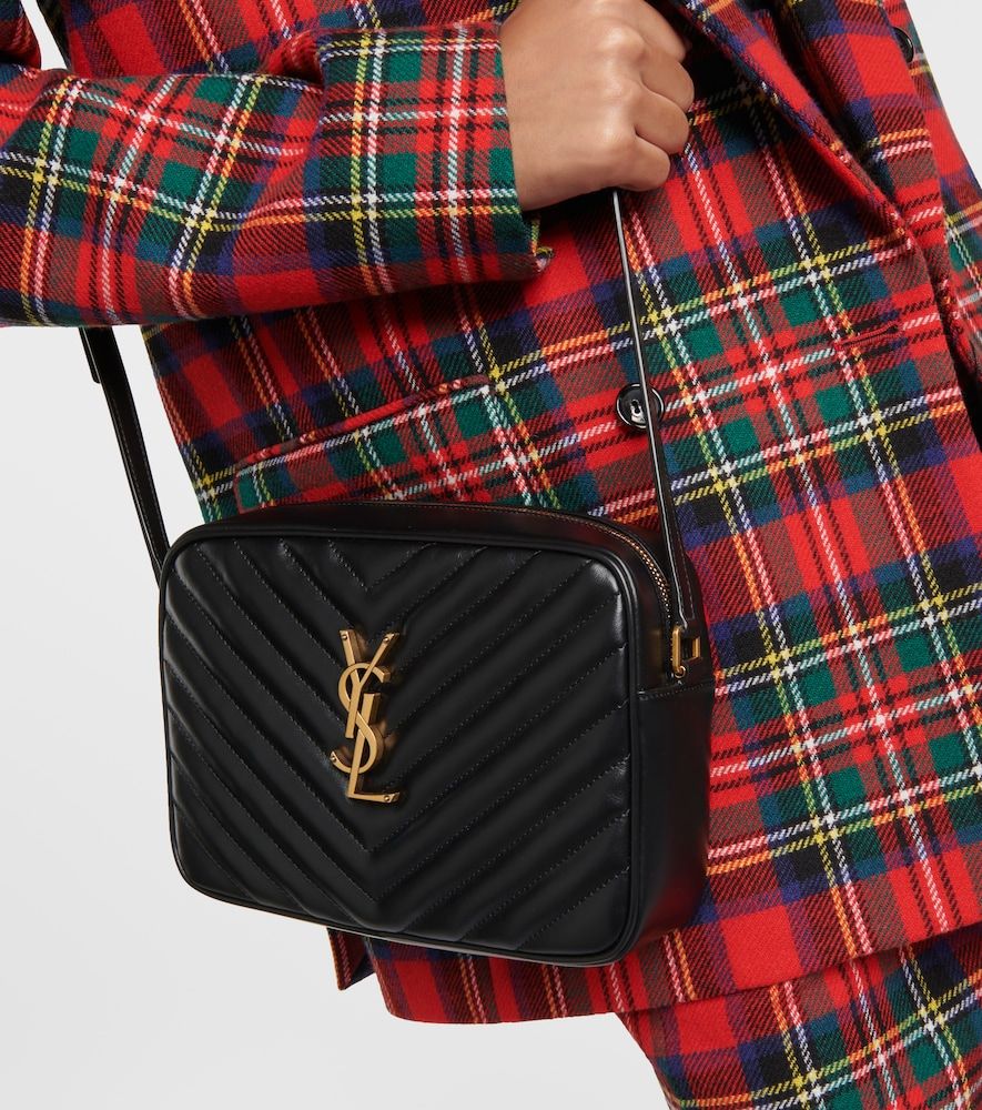 Lou Camera leather crossbody bag - Saint Laurent - Modalova