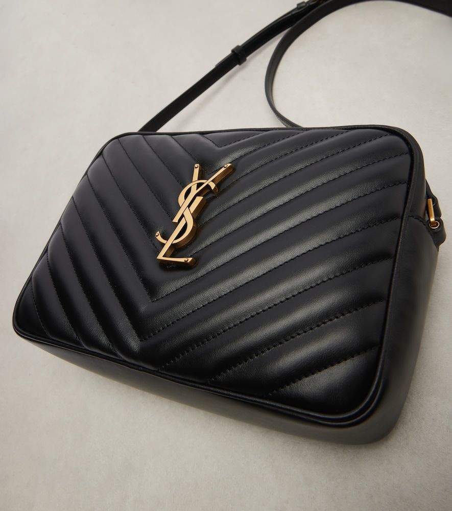Lou Camera leather crossbody bag - Saint Laurent - Modalova