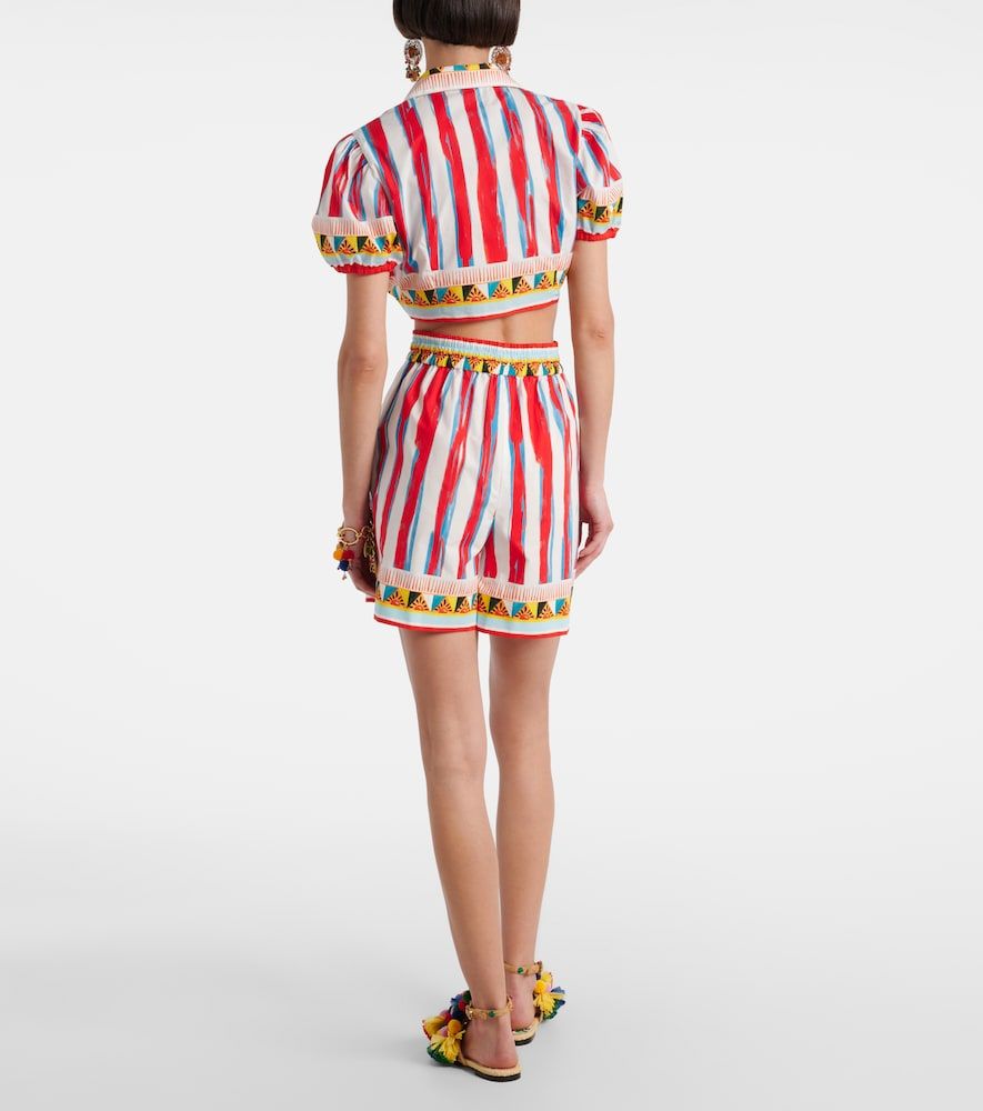 Shorts de algodón estampados - Dolce&Gabbana - Modalova