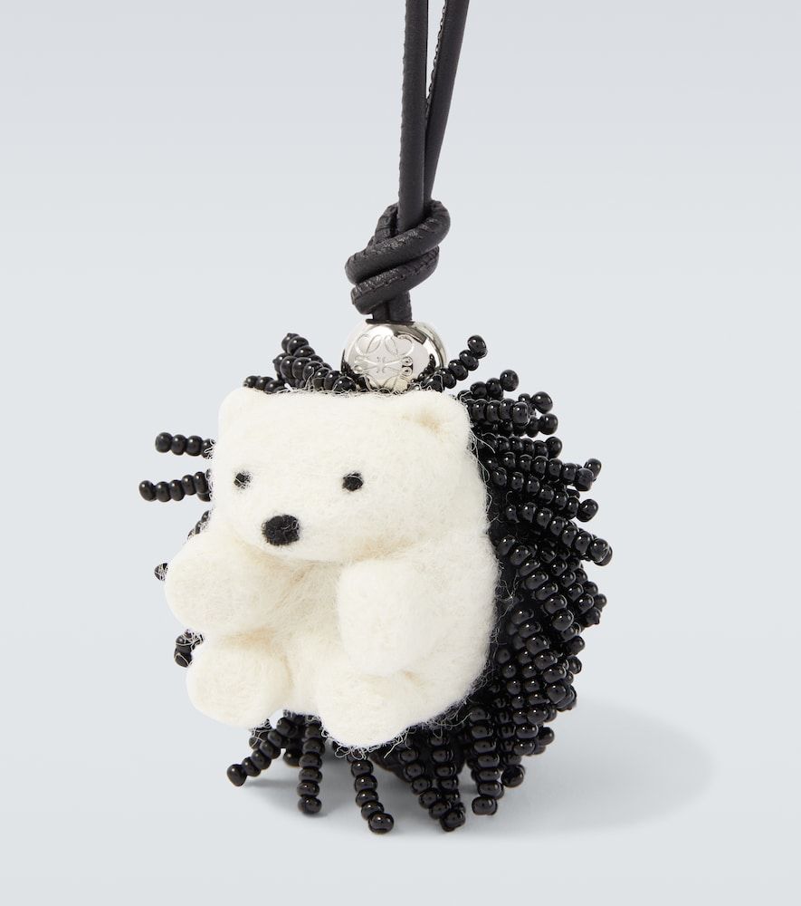 Charm para bolso Hedgehog con cuentas - Loewe - Modalova