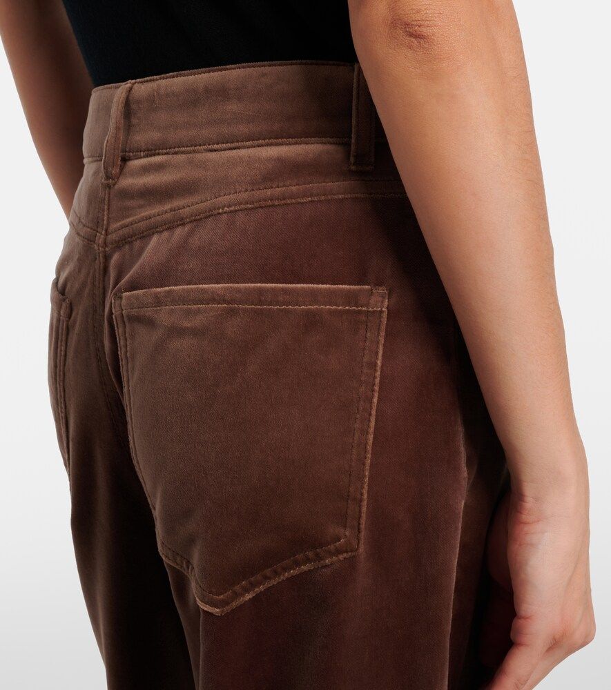 Pantaloni a gamba larga in velluto di cotone - 'S Max Mara - Modalova