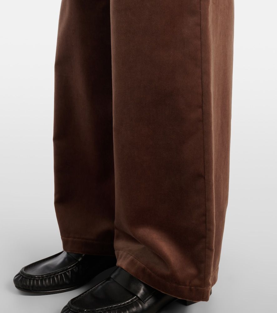 Pantaloni a gamba larga in velluto di cotone - 'S Max Mara - Modalova