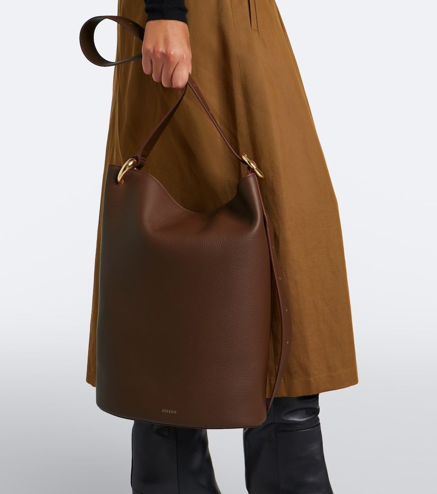 Bolso al hombro Bucket Large de piel - Joseph - Modalova