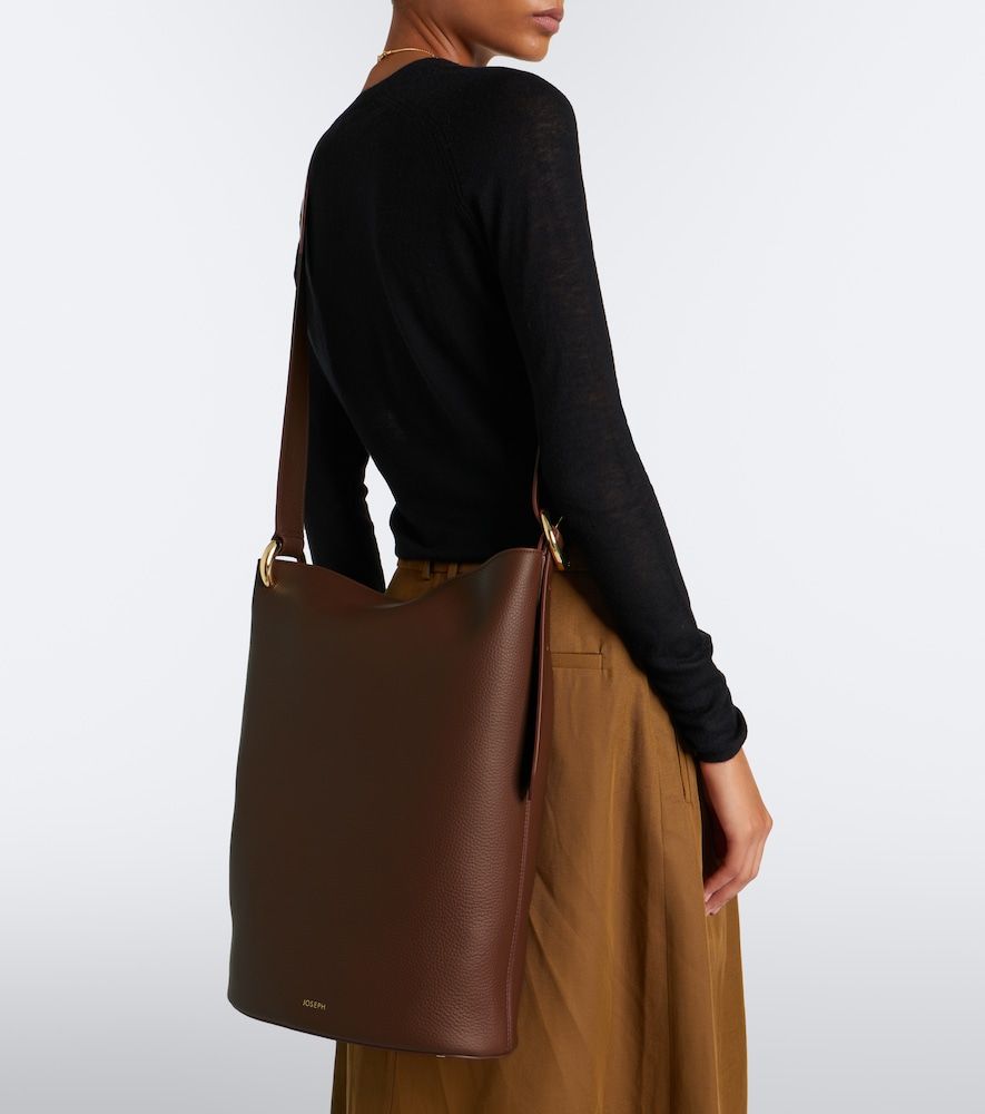 Bolso al hombro Bucket Large de piel - Joseph - Modalova