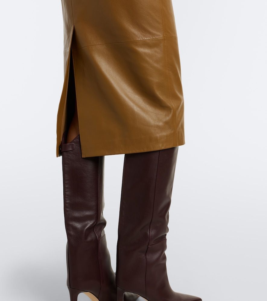 Falda tubo Sleek Statement de piel - Dorothee Schumacher - Modalova