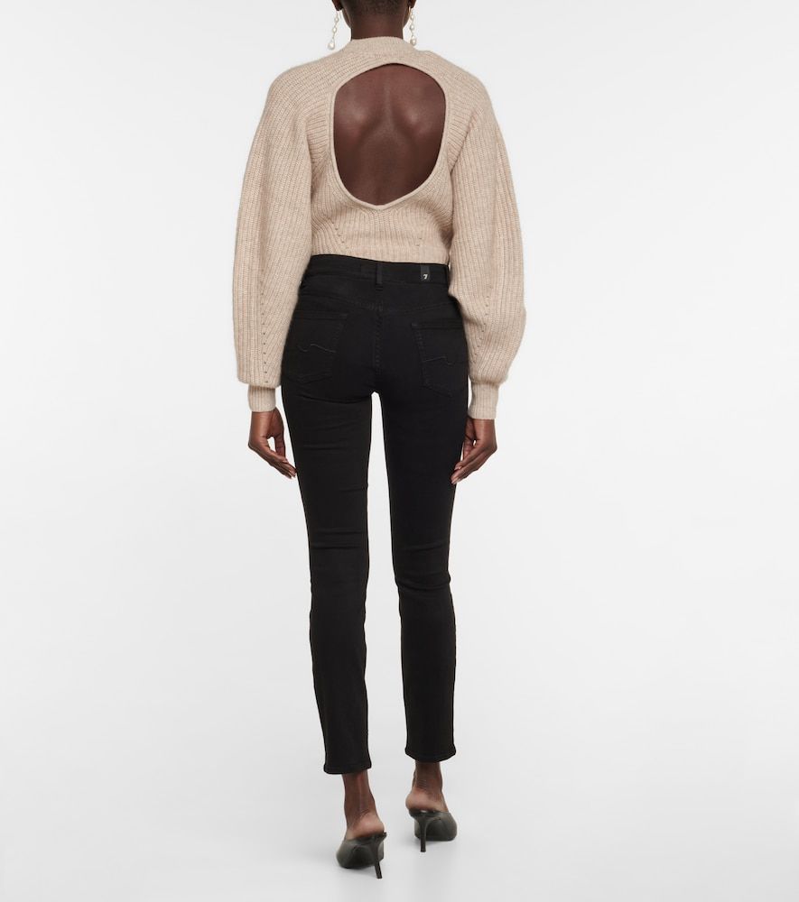 Jeans slim Roxanne a vita media - 7 For All Mankind - Modalova