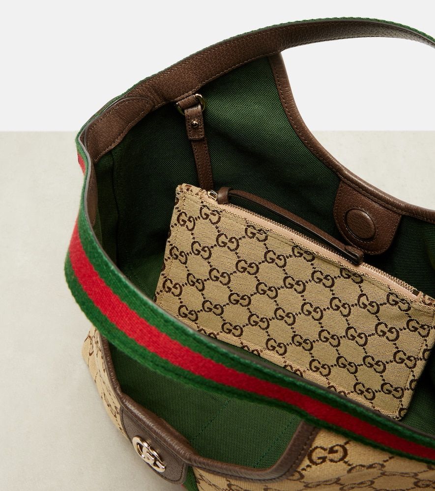 Tote Bag Giglio Small GG aus Canvas - Gucci - Modalova