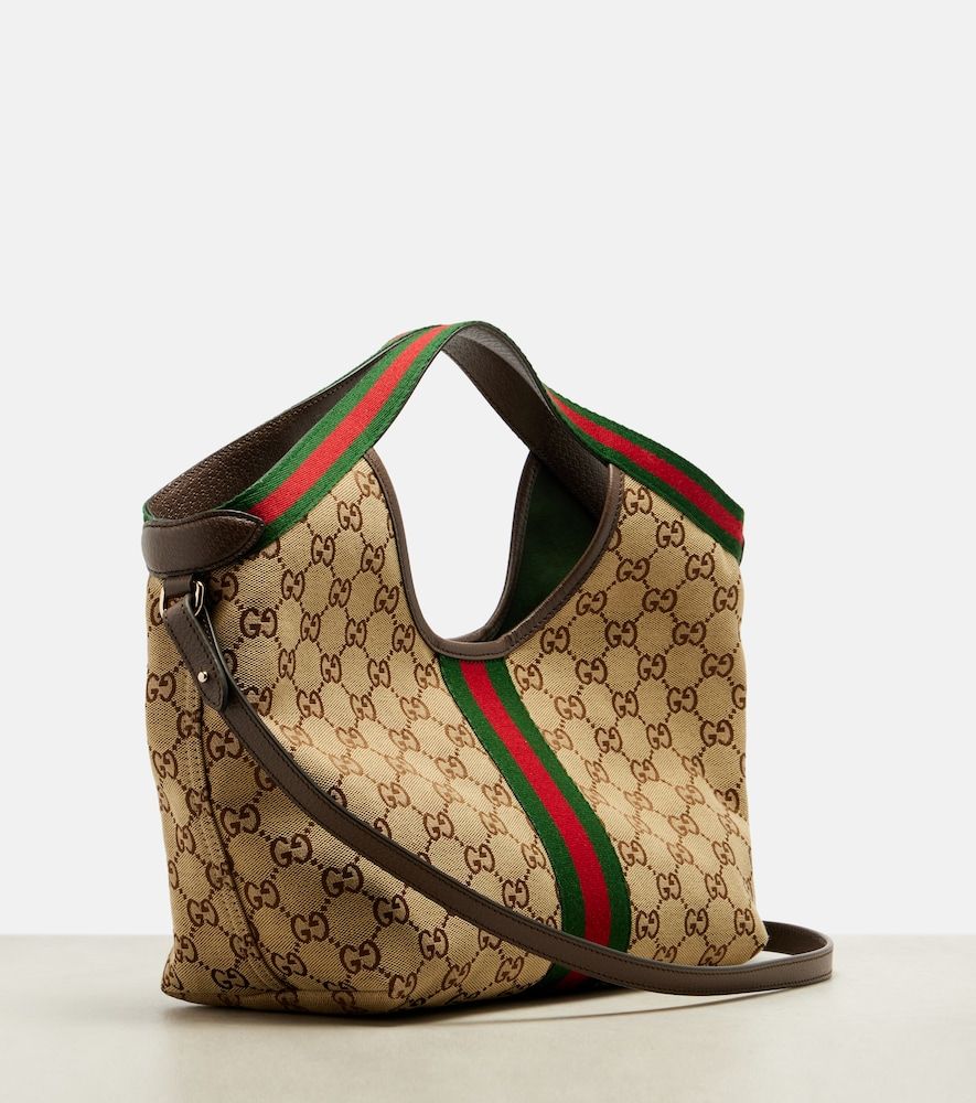 Tote Bag Giglio Small GG aus Canvas - Gucci - Modalova
