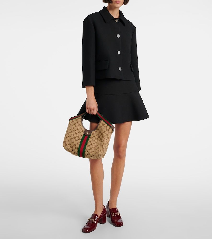 Tote Bag Giglio Small GG aus Canvas - Gucci - Modalova