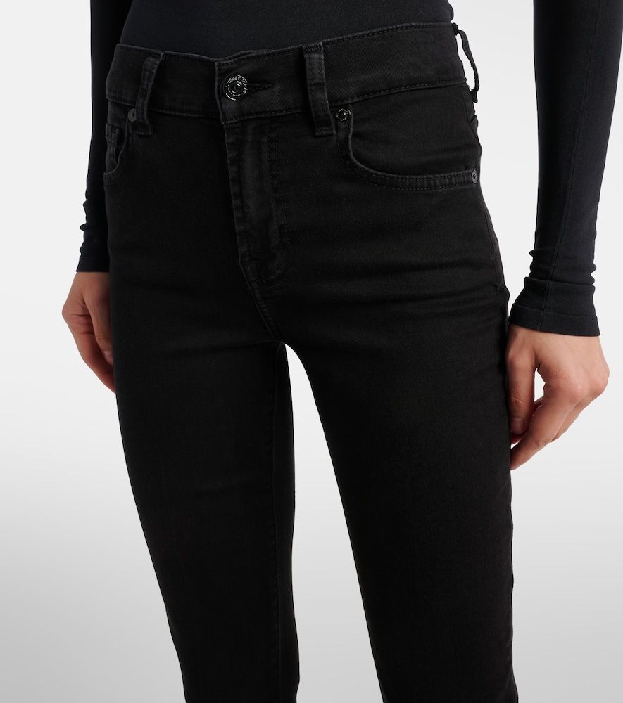 Mid-Rise Wide-Leg Jeans - 7 For All Mankind - Modalova