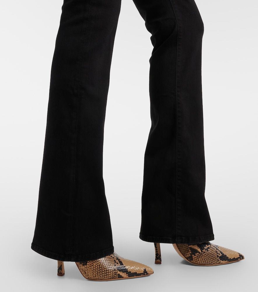 Mid-Rise Wide-Leg Jeans - 7 For All Mankind - Modalova