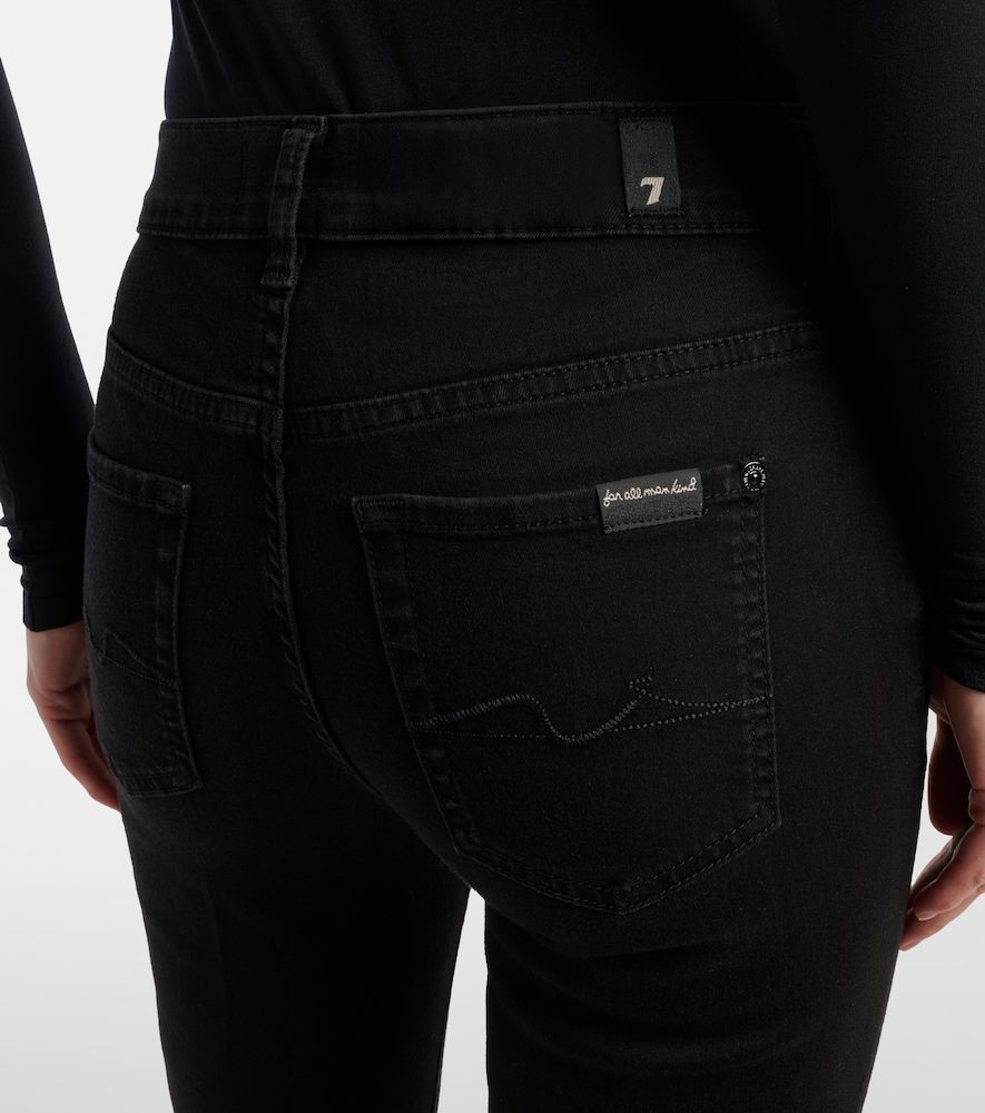 Mid-Rise Wide-Leg Jeans - 7 For All Mankind - Modalova