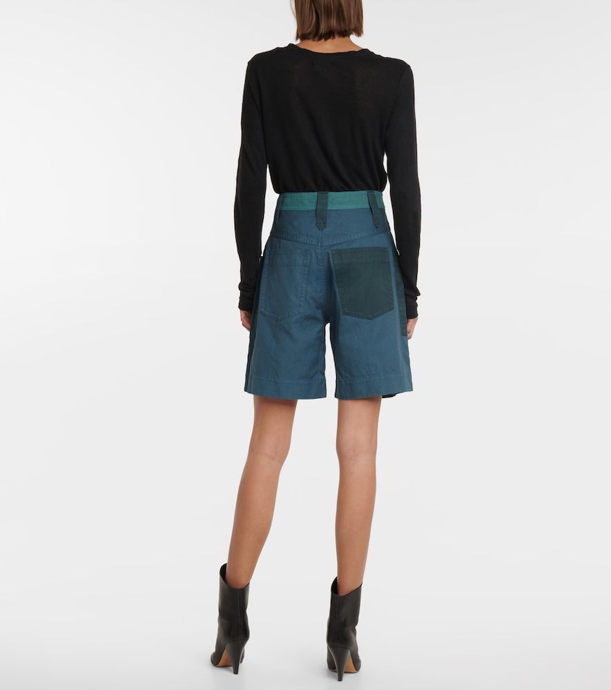 Kalerna cotton and linen shorts - Marant Etoile - Modalova