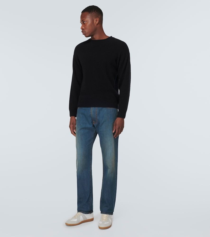 Jeans regular a vita media - Maison Margiela - Modalova