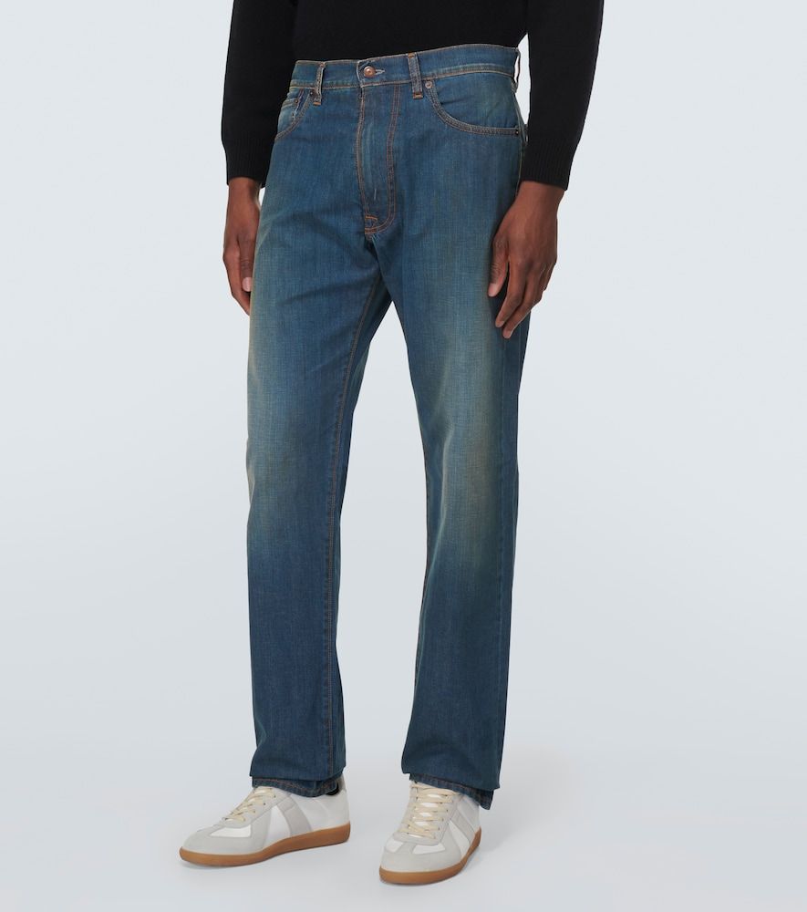 Jeans regular a vita media - Maison Margiela - Modalova