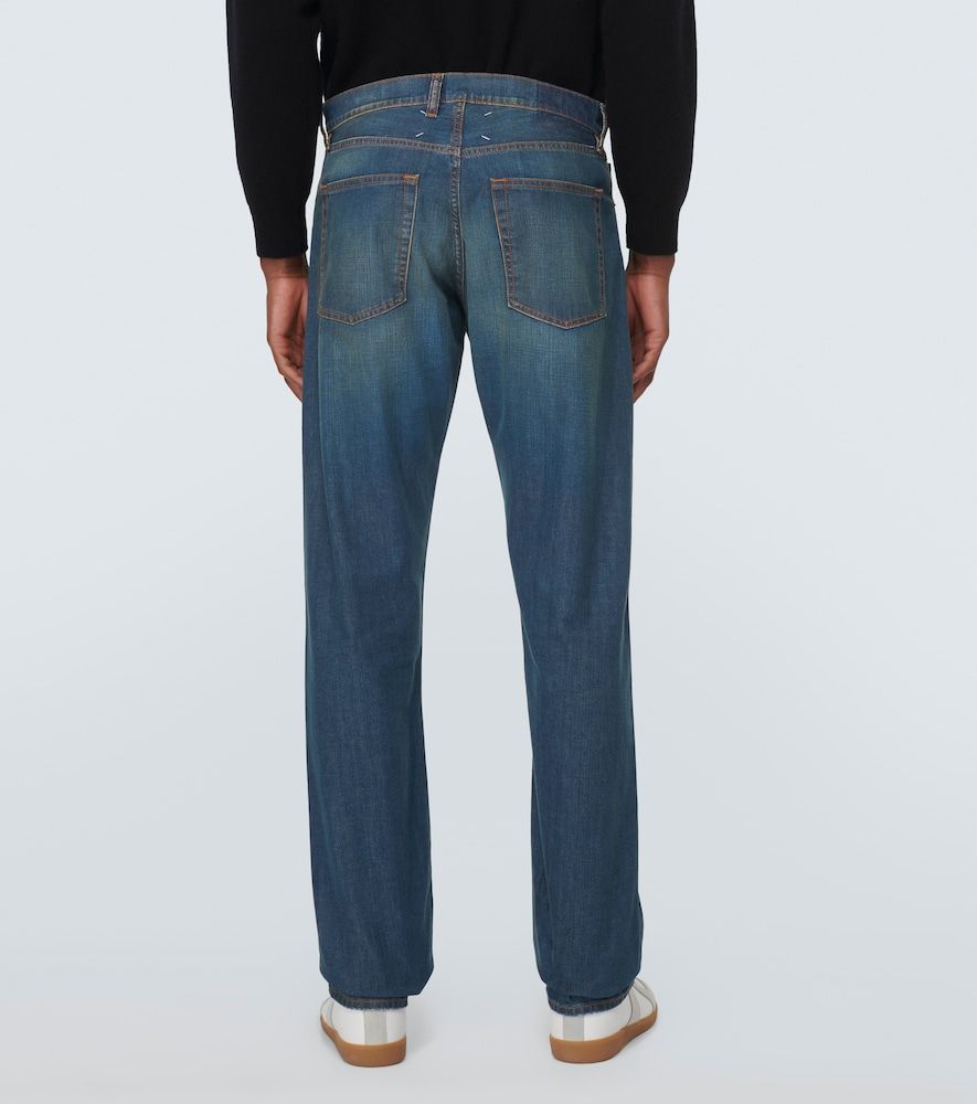 Jeans regular a vita media - Maison Margiela - Modalova