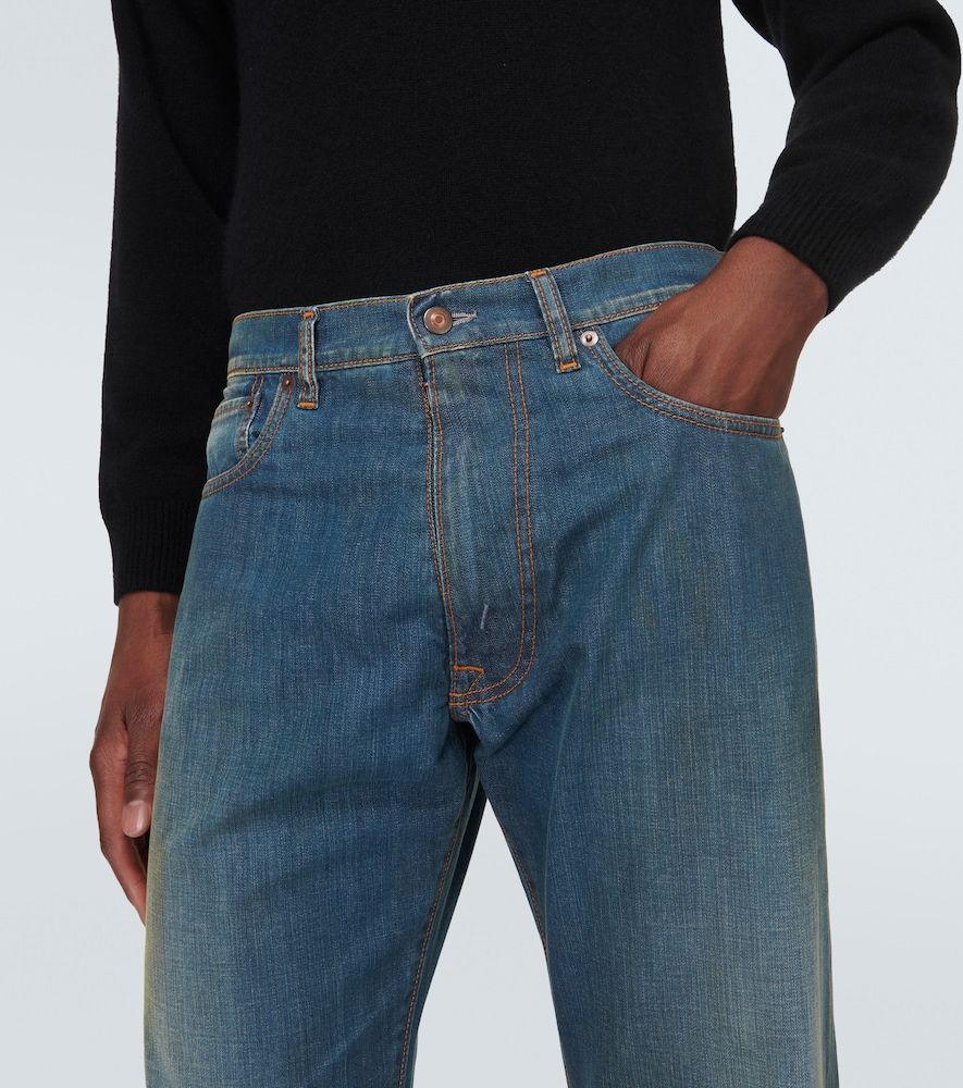 Jeans regular a vita media - Maison Margiela - Modalova