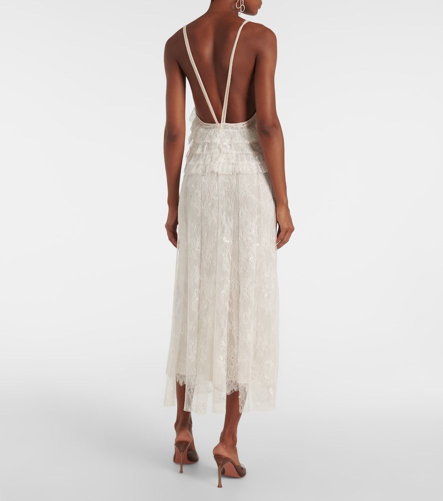 Blumarine Abito sottoveste in pizzo - Blumarine - Modalova