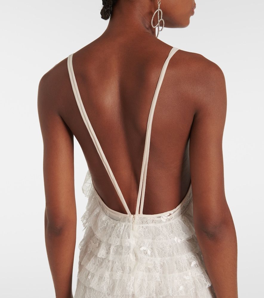 Blumarine Abito sottoveste in pizzo - Blumarine - Modalova