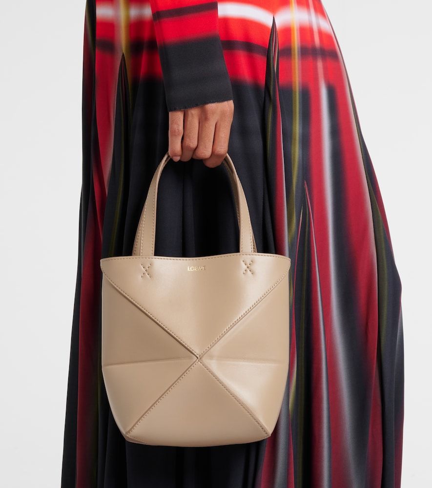 Tote Bag Puzzle Fold Mini aus Leder - Loewe - Modalova