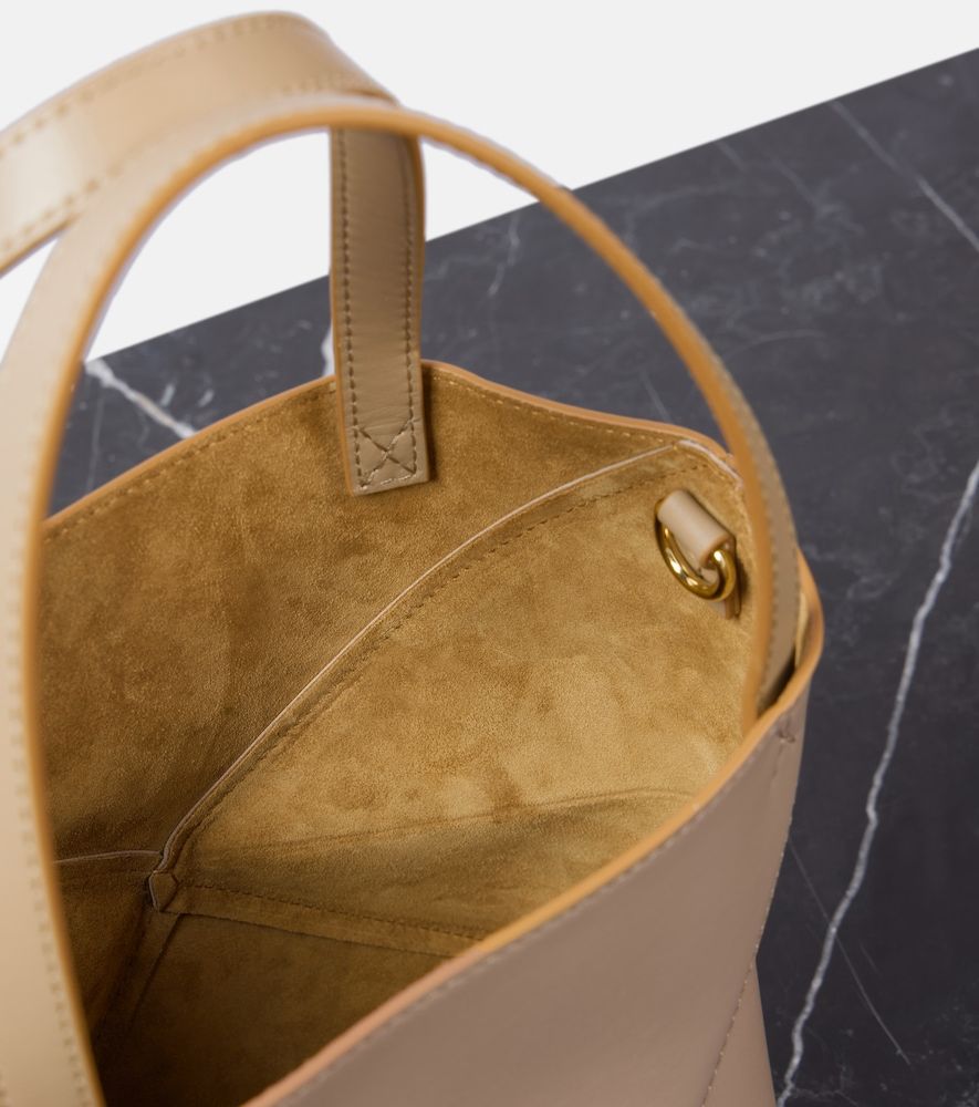 Puzzle Fold Mini leather tote bag - Loewe - Modalova