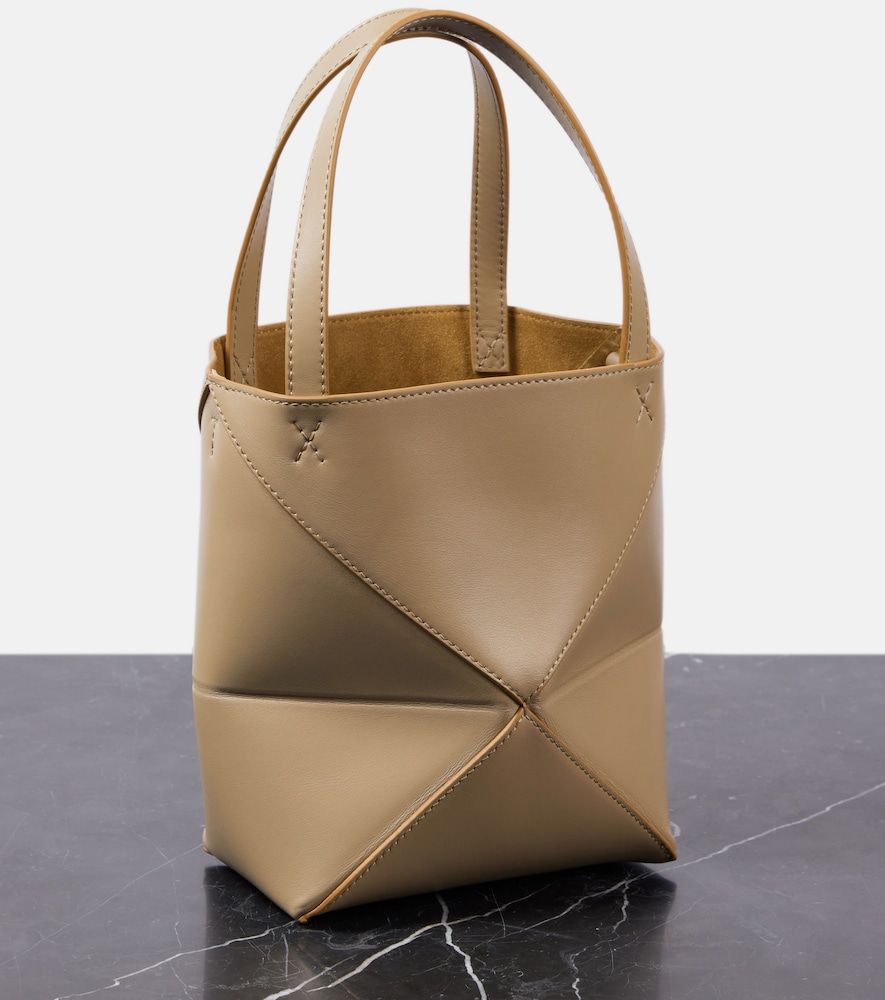 Bolso Puzzle Fold Mini de piel - Loewe - Modalova