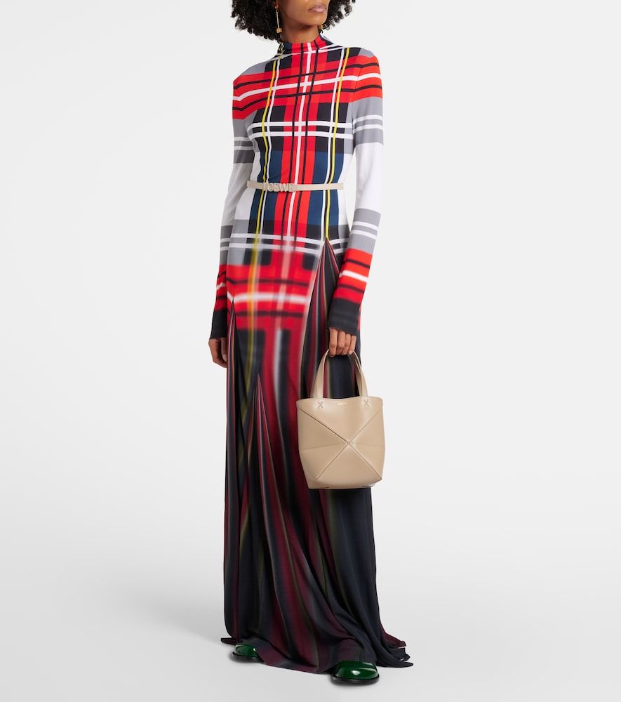 Puzzle Fold Mini leather tote bag - Loewe - Modalova