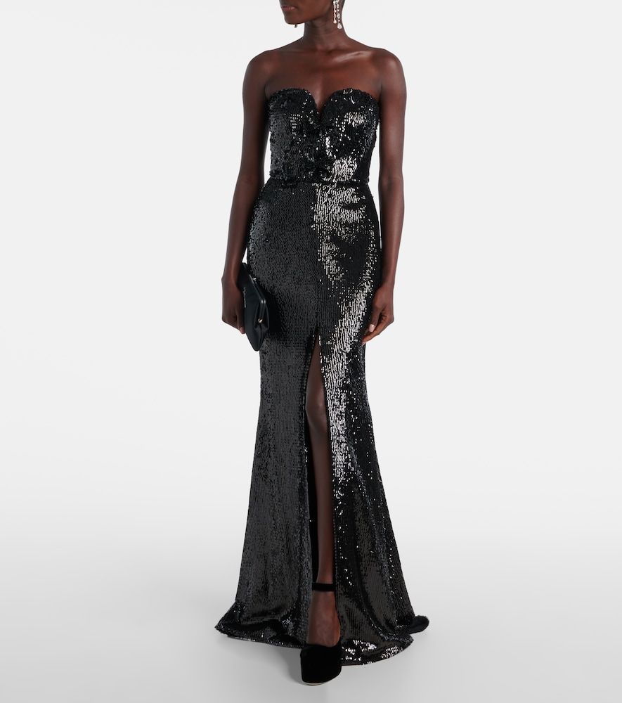 Plateau-Pumps Mora 125 aus Samt - Malone Souliers - Modalova