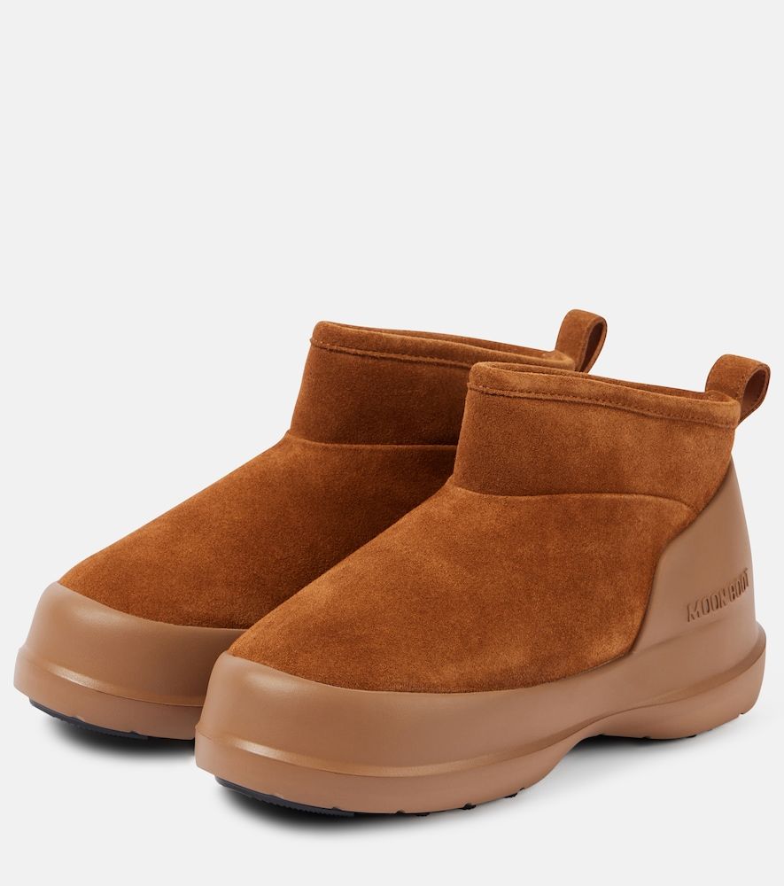 Luna Low suede ankle boots - Moon Boot - Modalova