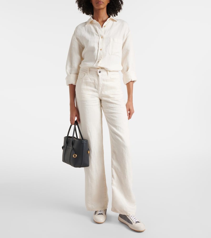 Tod's Tweed and leather sneakers - Tod's - Modalova