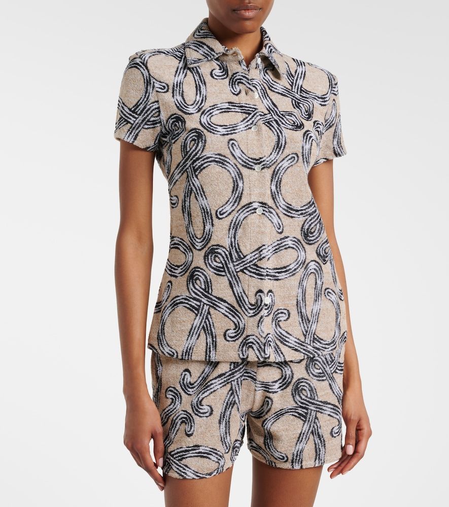 Paula's Ibiza – Camicia Anagram in misto cotone - Loewe - Modalova